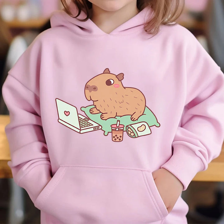 Capy Cooles Kinder-Sweatshirt