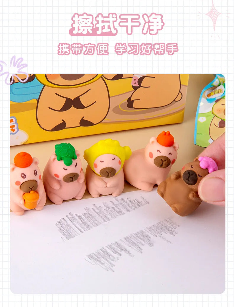 Capy Eraser Collection