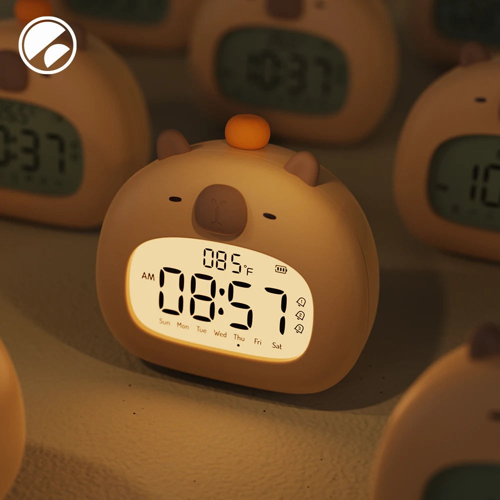 Capy Chubby Digital Clock