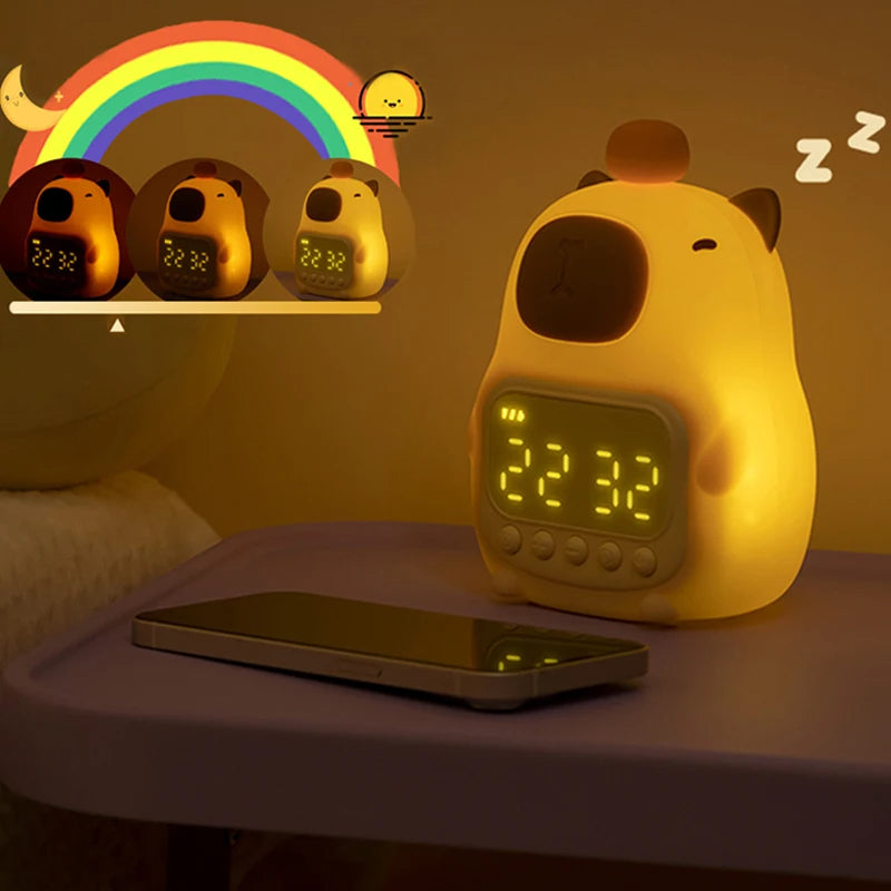 Capy Clock Night Lamp