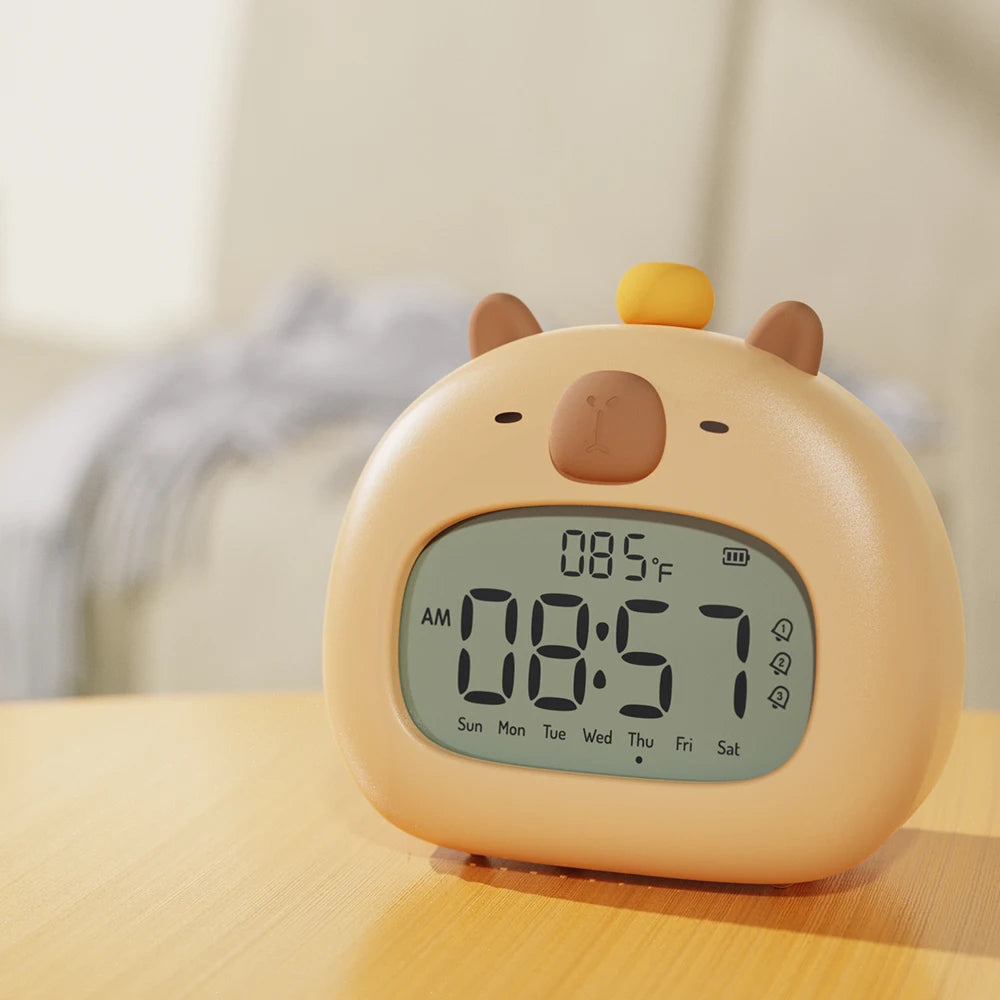 Capy Chubby Digital Clock