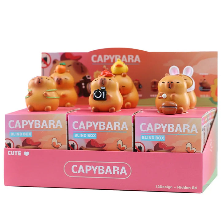 Colección de cajas sorpresa de capuchinos rosados 